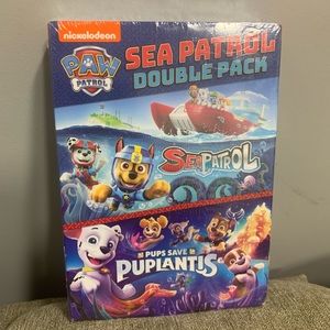 Paramount PAW Patrol: Sea Patrol Double Pack (DVD) - New In Plastic